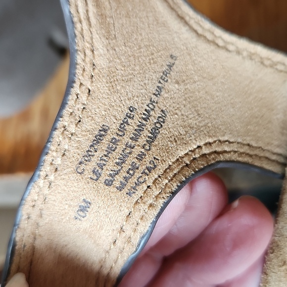 Comfortiva Pillowtop Wedge Sandals dz 10 M Tan - Picture 10 of 16